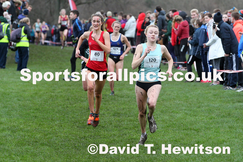Womens long race  2020 BUCS Cross Country Champs., Edinburgh.  Photo: David T. Hewitson/Sports for All Pics